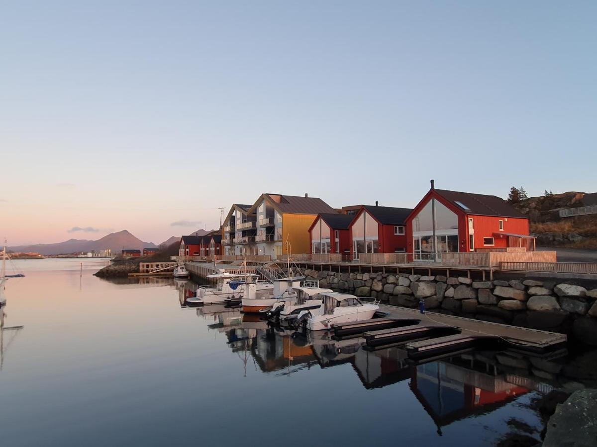 Seafront New Cabin In Lofoten Ballstad Exterior photo