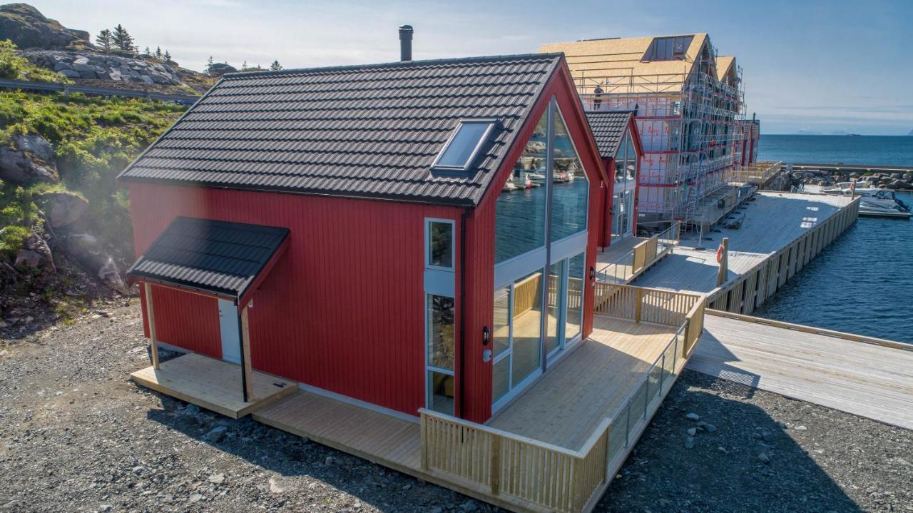 Seafront New Cabin In Lofoten Ballstad Exterior photo